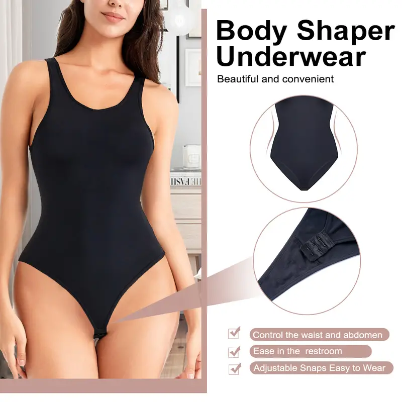 Qoo10 - [Glam Moment] All-in-one cover body shaper / Underwear