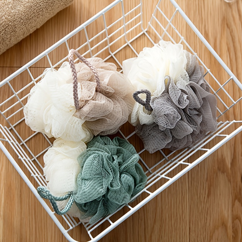 Soft Shower Mesh Foaming Sponge Bath Bubble Ball Body Skin Cleaner