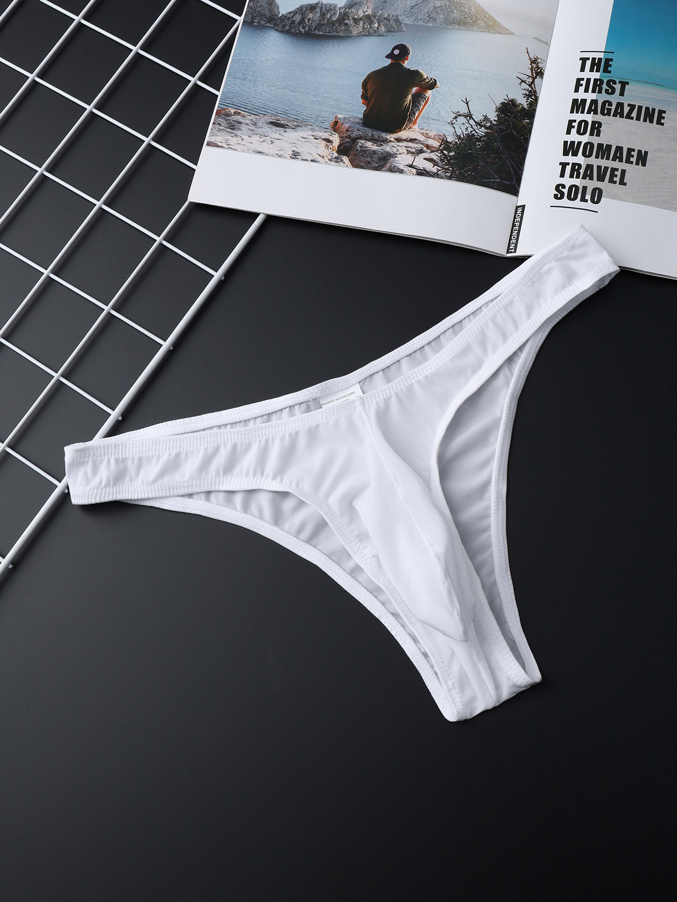 Men's Sexy Elephant Nose Design Solid Color G strings Thongs - Temu