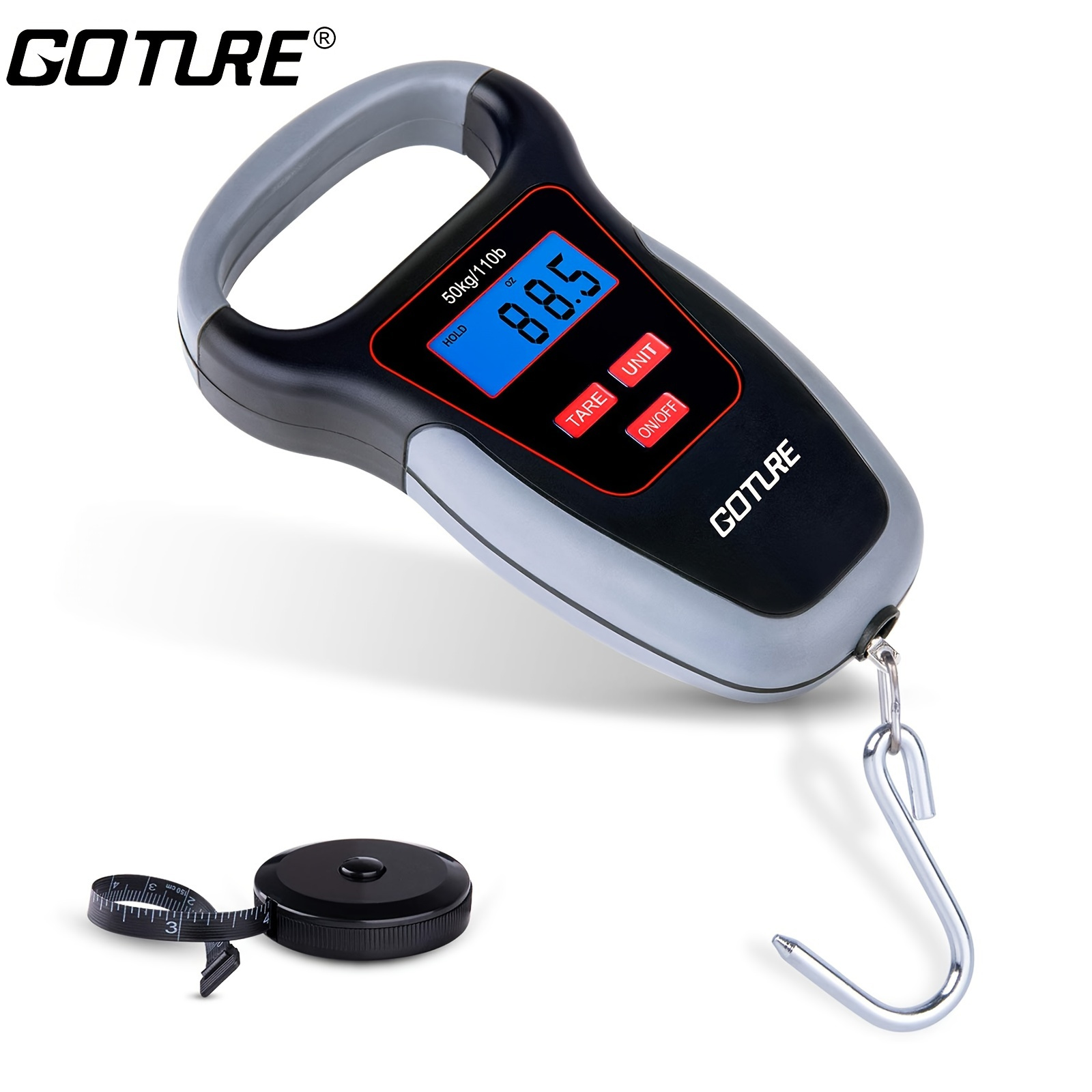 Goture Digital Fishing Scale Waterproof Floating Hanging Scale With