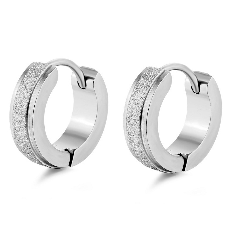 titanium earrings huggies