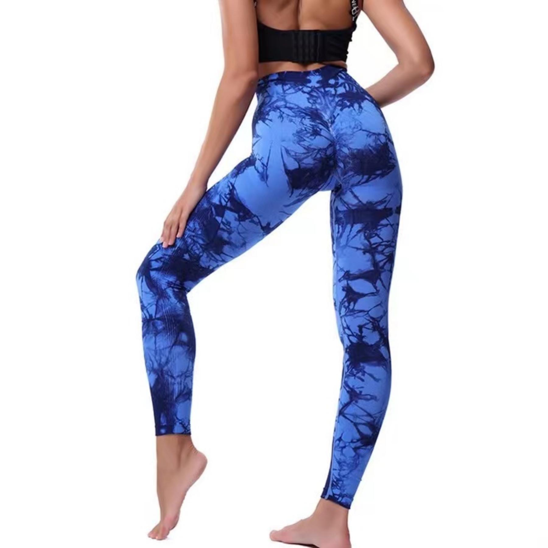 Leggings Para Mujer es Tie Dye Leggings Sin Costuras Push Up Mujeres Mallas  Deportes Fitness Contorno Yoga Pantalones Para Correr Elástico  Levantamiento De Glúteos Leggins 220831 De 10,94 €