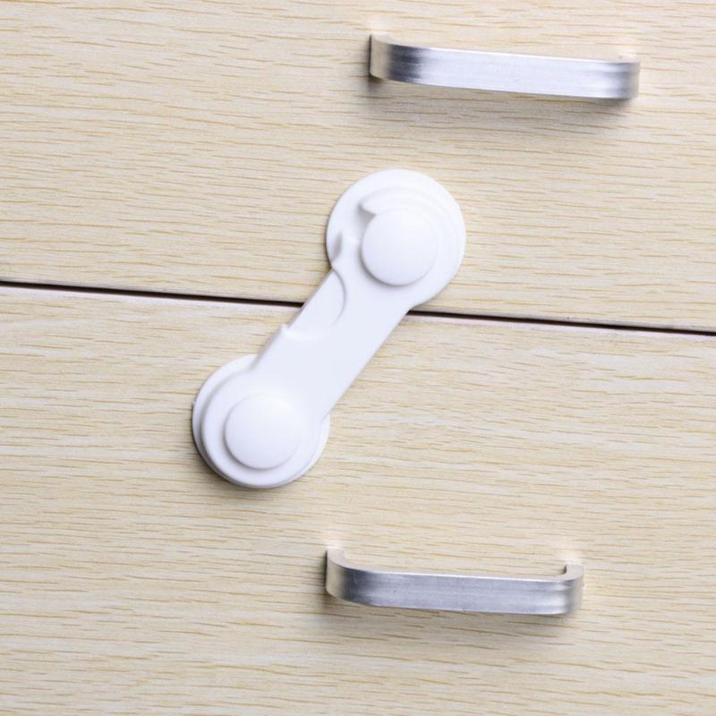 10pcs pack child safety protective products baby products baby safety refrigerator lock cabinet lock flip safety lock details 4