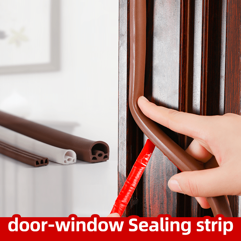 Weather Stripping Door Seal Window Insulation Tape Silicone - Temu