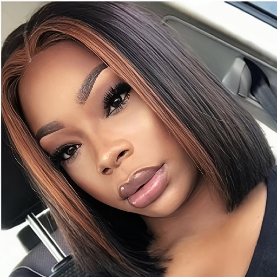 180 Density Brazilian Original Virgin Double Drown Bone Straight Hair 4 4 Closure Bob Wig | Shop Now For Limited-time Deals | Temu 180 Density Brazilian Original Virgin Double Drown Bone Straight Hair 4 4 Closure Bob Wig | Shop Now For Limited-time Deals | Temu