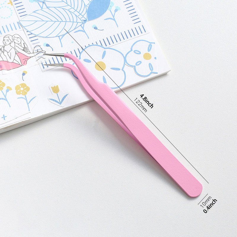 Macaron Stainless Steel Tweezers For Sticker Scrapbooking - Temu