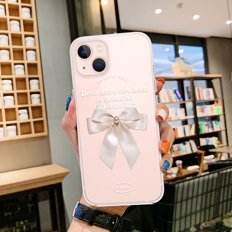 

Cute Bowknot Design Phone Case For Iphone 14 13 12 11 Plus Pro Max Mini For Gifts