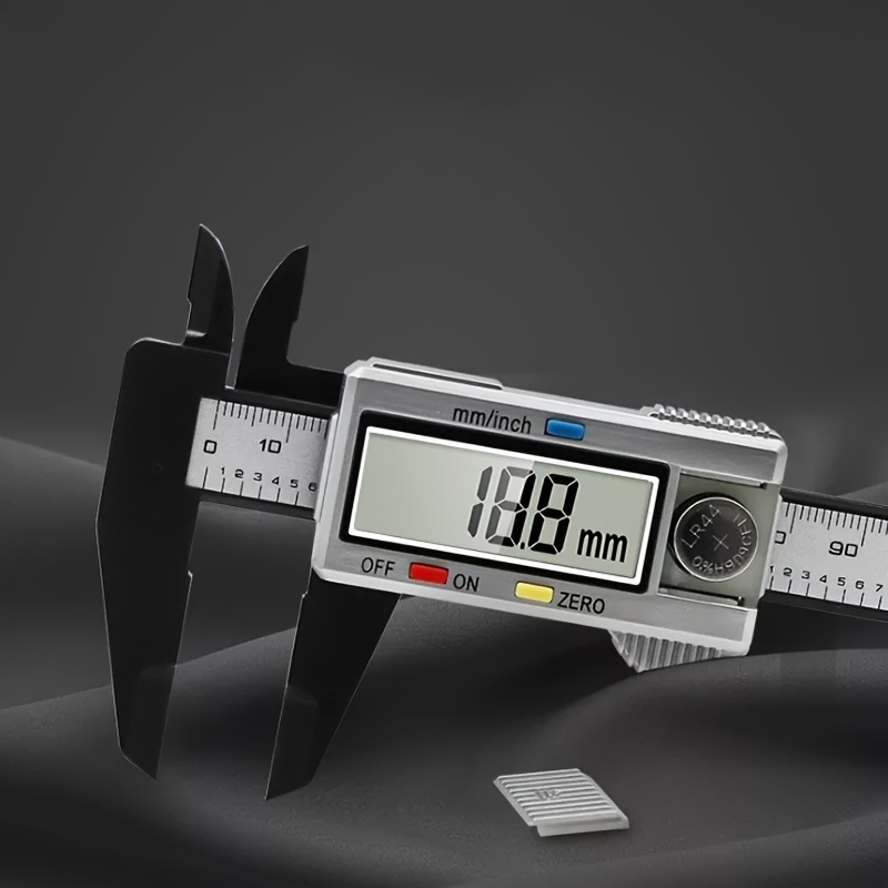 150mm Electronic Digital Caliper Carbon Fiber Dial Vernier Caliper