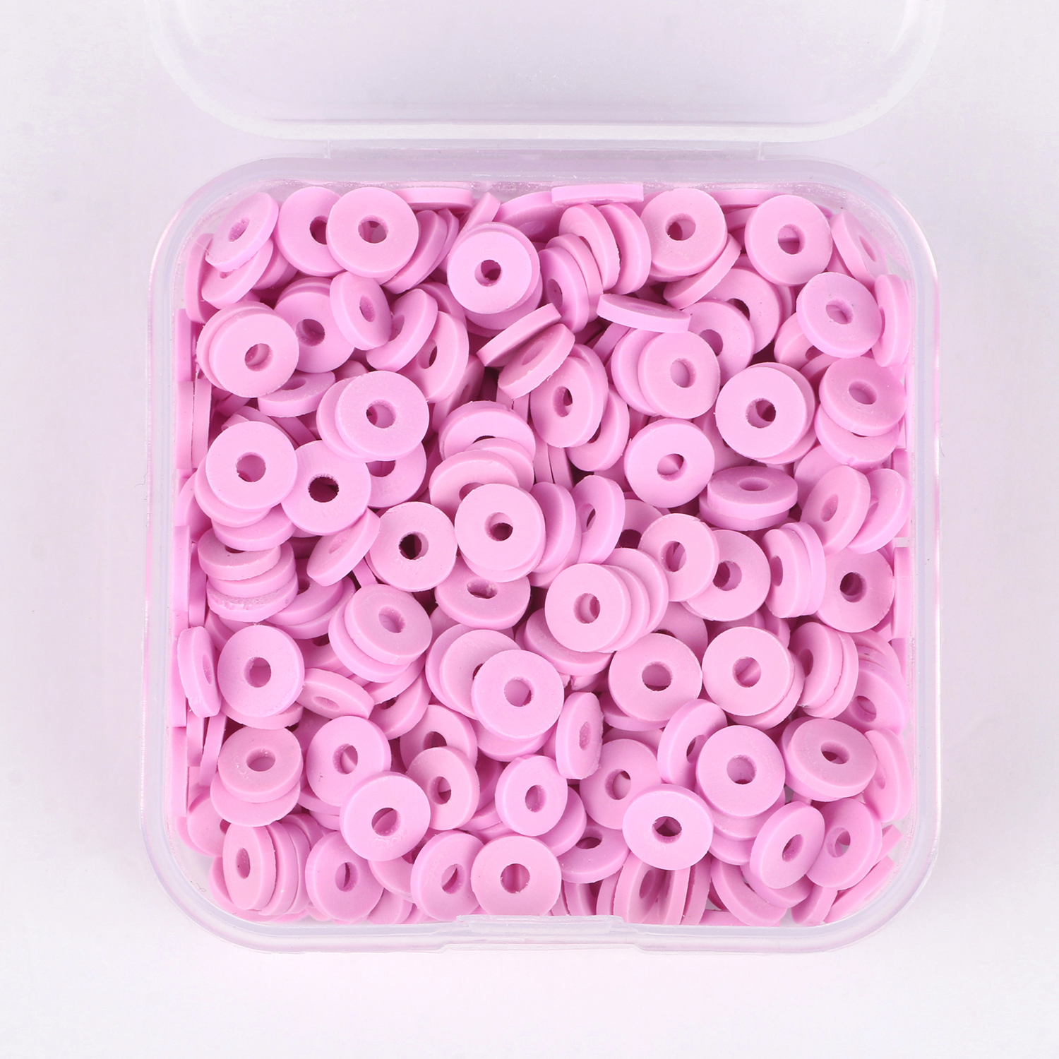 6000 Pcs Clay Heishi Beads for Bracelets, Flat Round Clay Spacer Beads With  900 Pcs Letter Beads, Pendants, Jump Rings -  Hong Kong