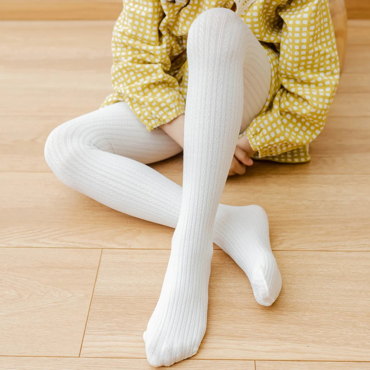 Baby Girls Pantyhose Solid Color Soft Warm Cable Knit Tights Leggings Pants  Stockings Kids Clothes