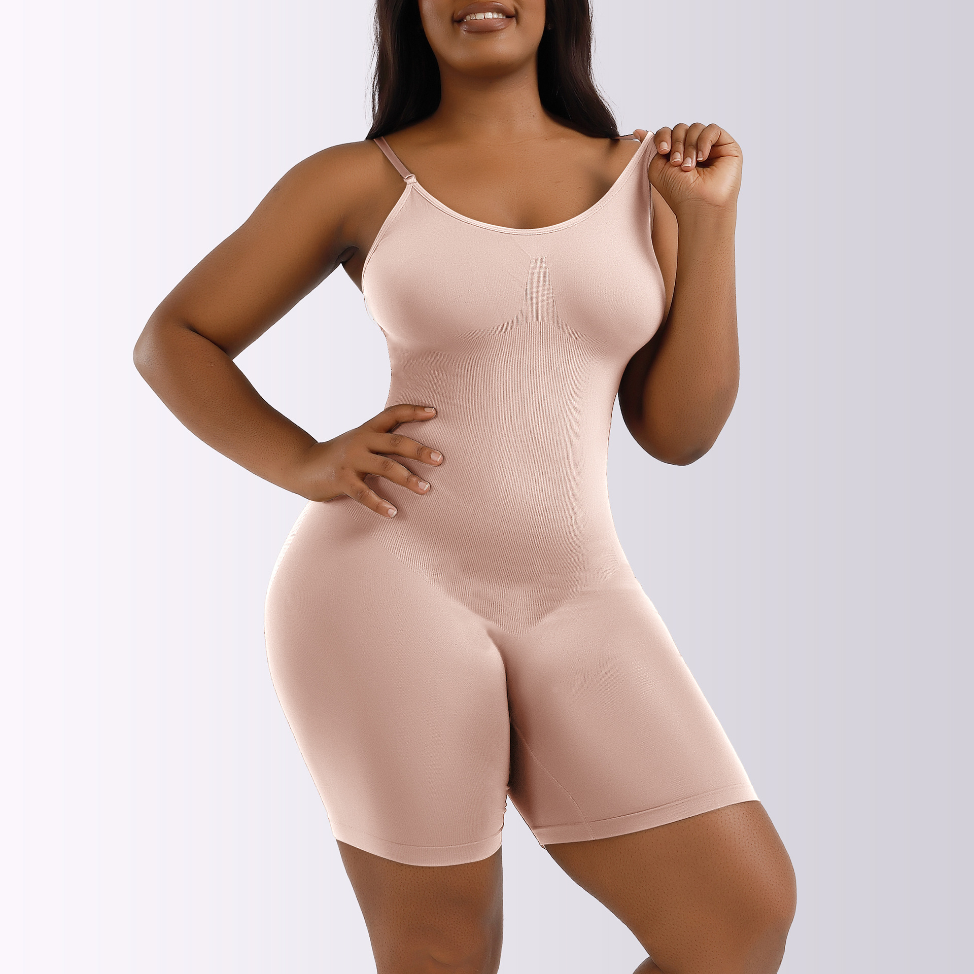 Women's Seamless Full Body Shaper Tummy Control Shapewear Elastic Slim  Bodysuit - Polostylist