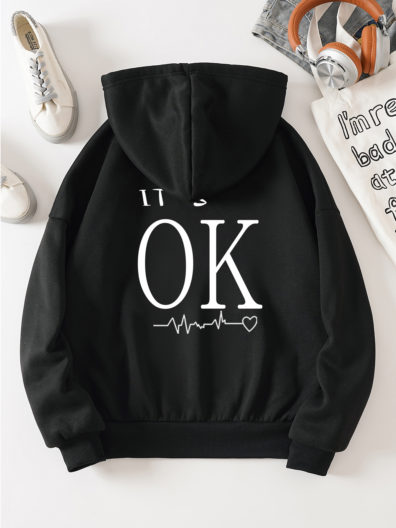 RLEHJN Mädchen Hoodie - Blumenprint Kapuzenpullover Für Teenager