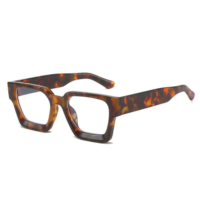1pc Men Cool Glasses Square Frame Fashion Glasses For Daily Life
