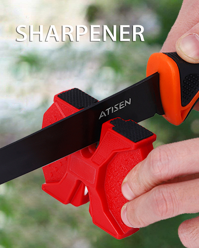 Atisen Mini Knife Sharpener: Quick Durable Portable - Temu