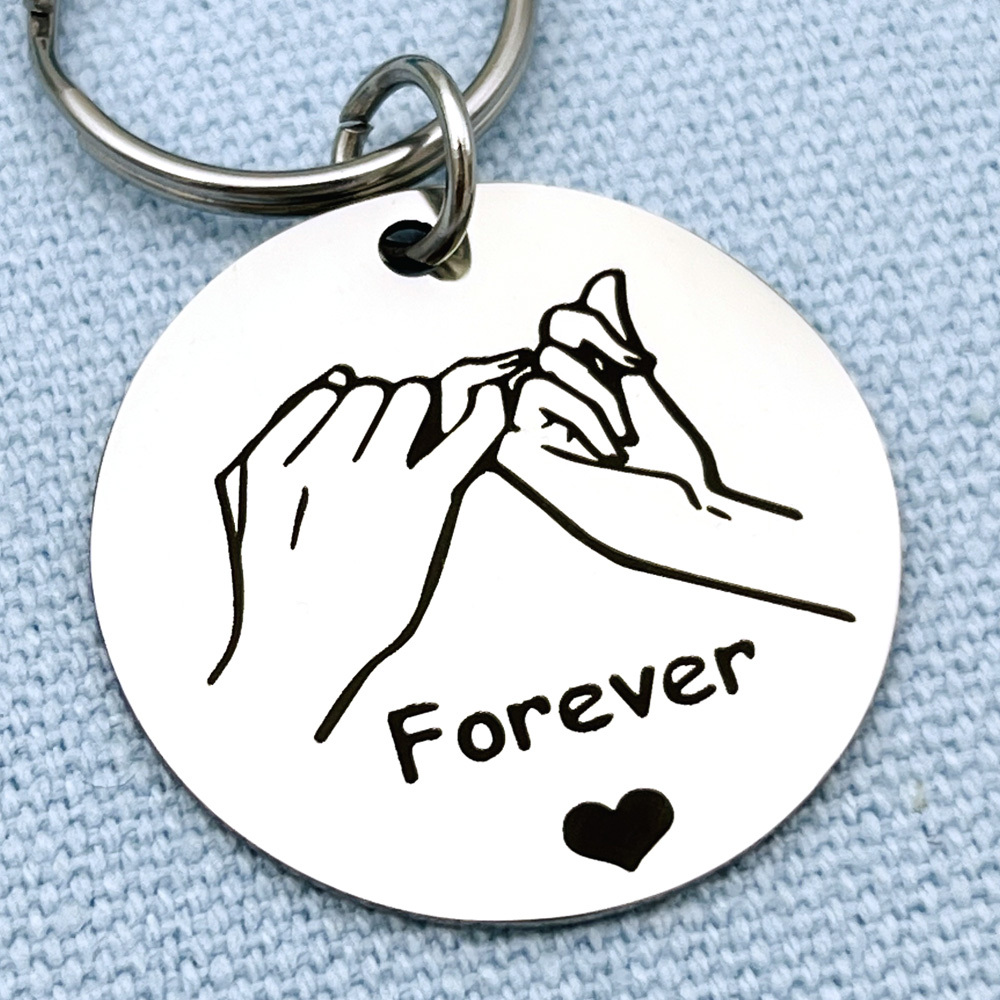 Buy Fleure EsmePinky Promise Gift Couple Gifts One Year Anniversary  Valentines Boyfriend Birthday Gifts for Boyfriend Girlfriend Best Friend  Matching Couples Stuff Gifts Matching Keychains for Couples Wife Husband  Online at desertcartINDIA