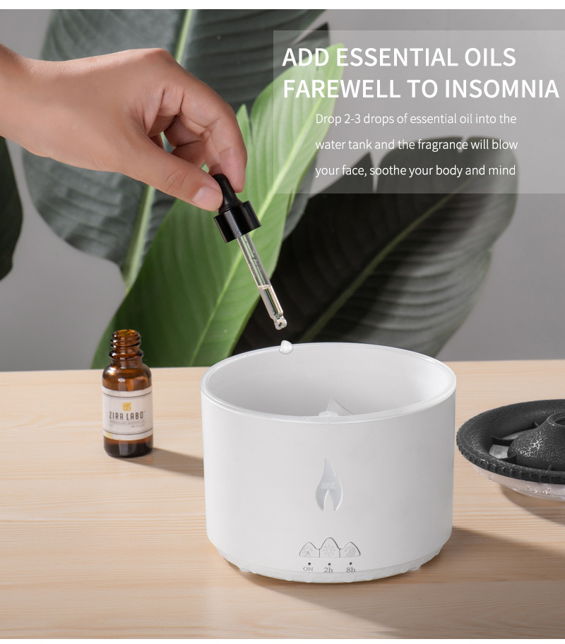 Creative Simulation Flame Humidifier