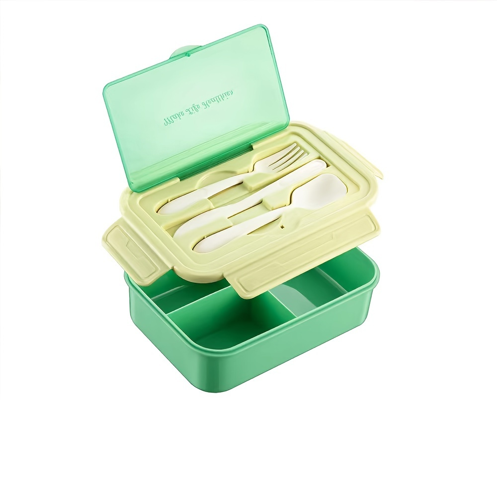 Double layer Bento Boxes Lunch Box Microwave Heating Single Temu