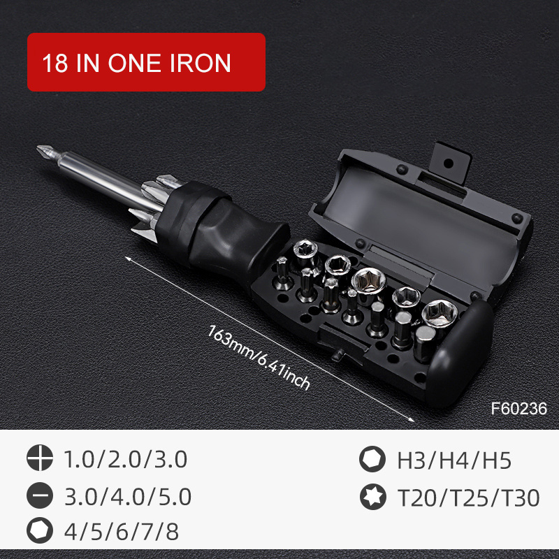 1 Ratchet Screwdriver,telescopic And Multifunction