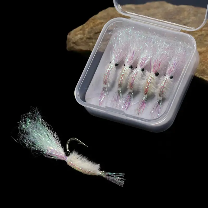Fishing Lure: Catch Bass Trout Salmon Pearl White Ice Wing - Temu