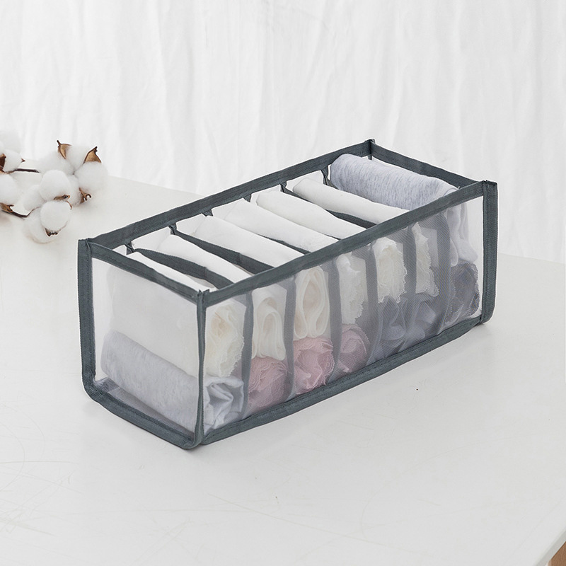 Portable Underwear Divider Storage Bag Foldable Multi grid - Temu