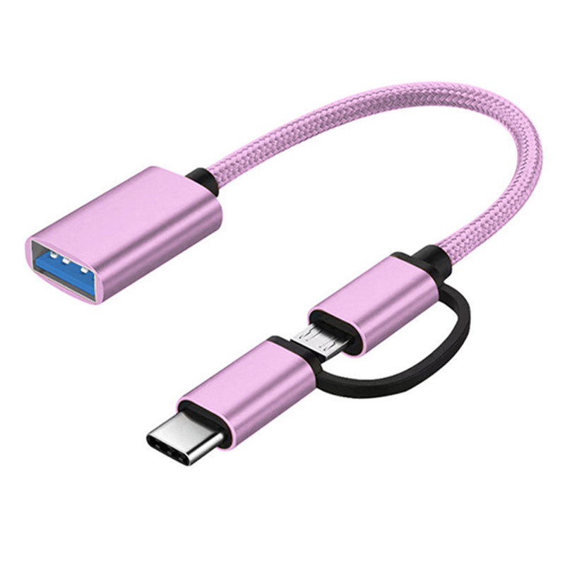 Micro USB to USB Female OTG Cable