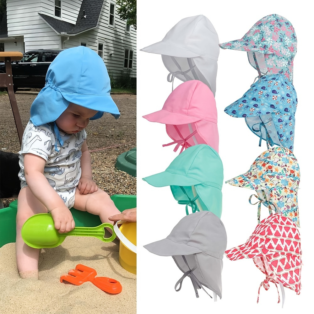 Boys Girls Summer Fashion Sun Hat Cartoon Anime Shawl Sun - Temu