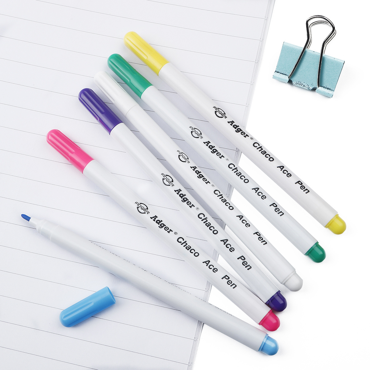7Pcs/set Water-Soluble Marker Pens Sewing Trick Markers Pen Self-Erasing