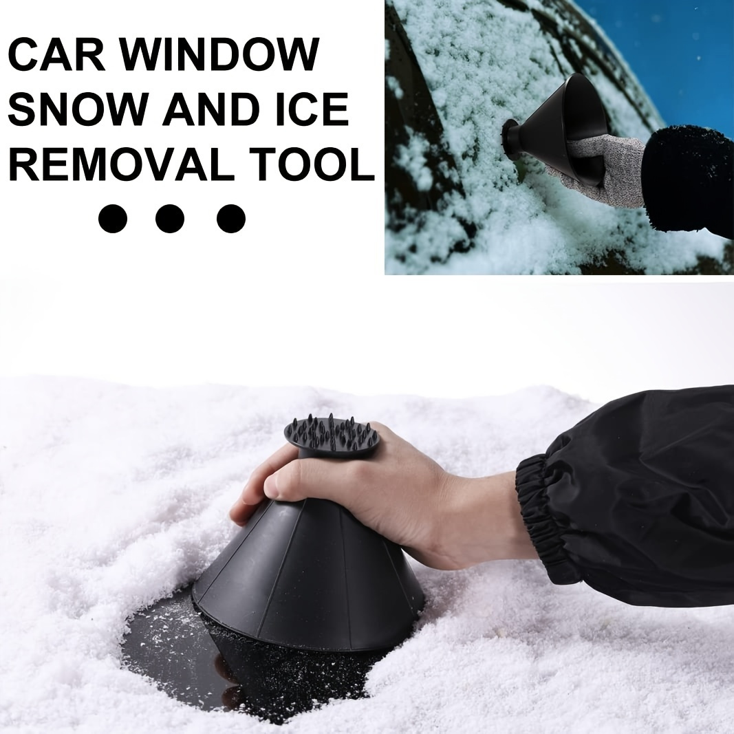 2pcs Car Ice Scrapers, Used For Car Windshield Snow Scrapers