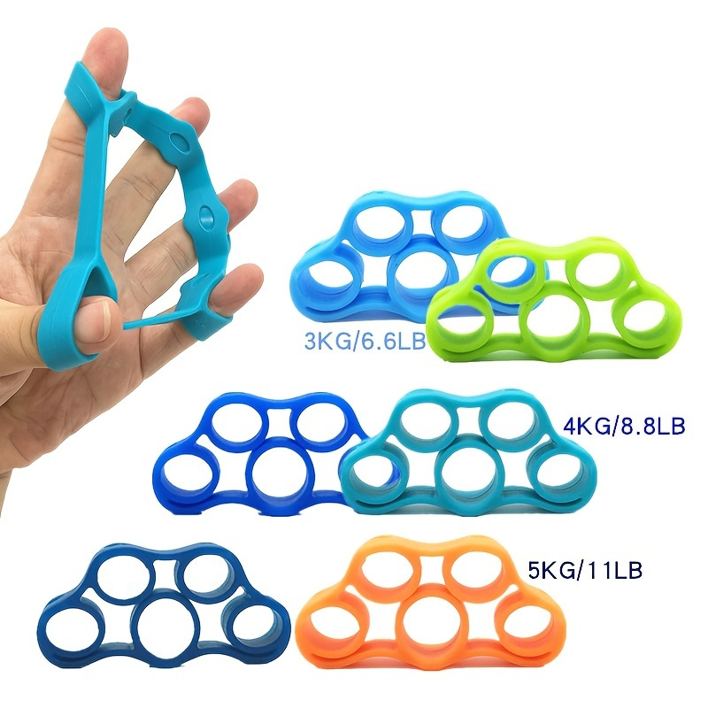 

Strengthen Your Grip And Increase Flexibility With Silicone Finger Expander Hand Gripper Exerciser