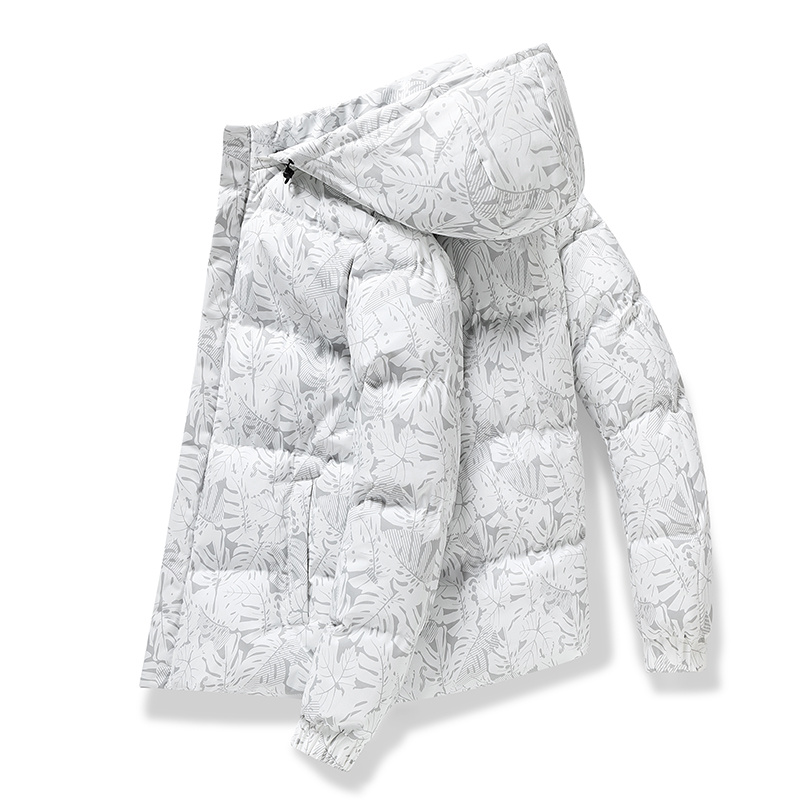 Louis Vuitton Louis Vuitton White Flower Monogram Puffer Jacket