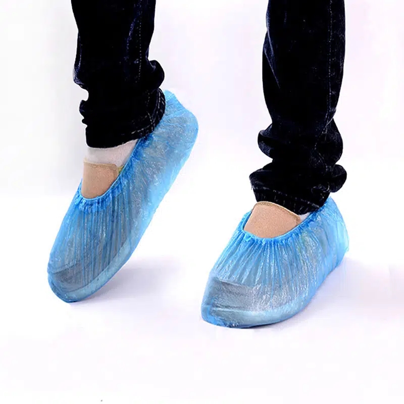 Couvre Chaussures Plastique Bleu