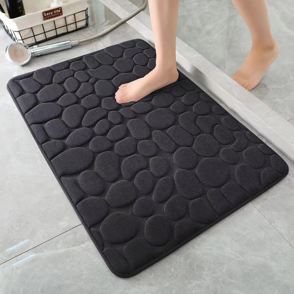Super Absorbent Bath Mat Memory Foam Carpet Non-slip Bathroom Rug Bathtub  Side Floor Rugs Shower Room Doormat Toilet Footpad mat