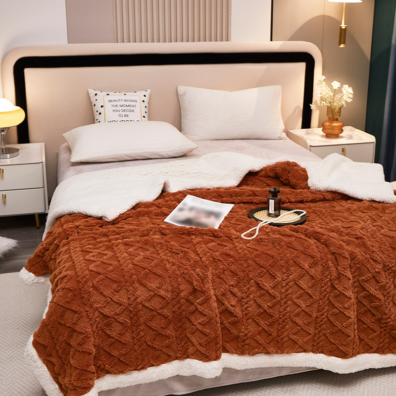  Manta de felicitación para cama tamaño queen para sofá, forro  polar coral, suave, Cobertor, tamaño king, mantas de cama decorativa,  colcha YMLS, 27.6 x 39.4 in : Hogar y Cocina