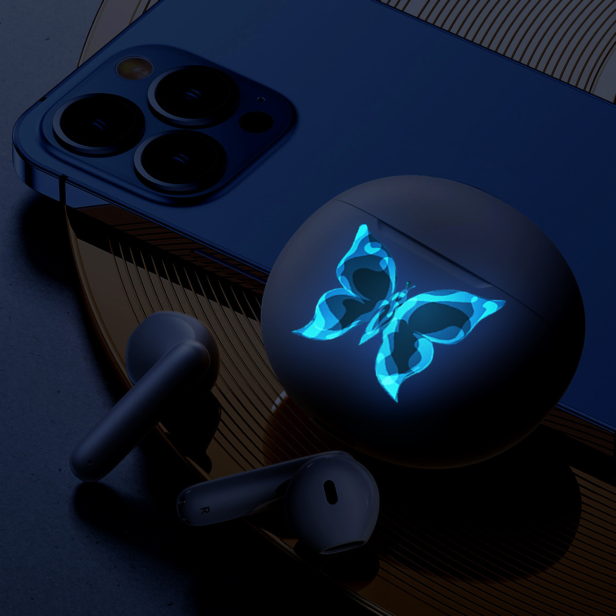 Glow In Dark Butterfly Wall Stickers Luminous Wall Decals Temu