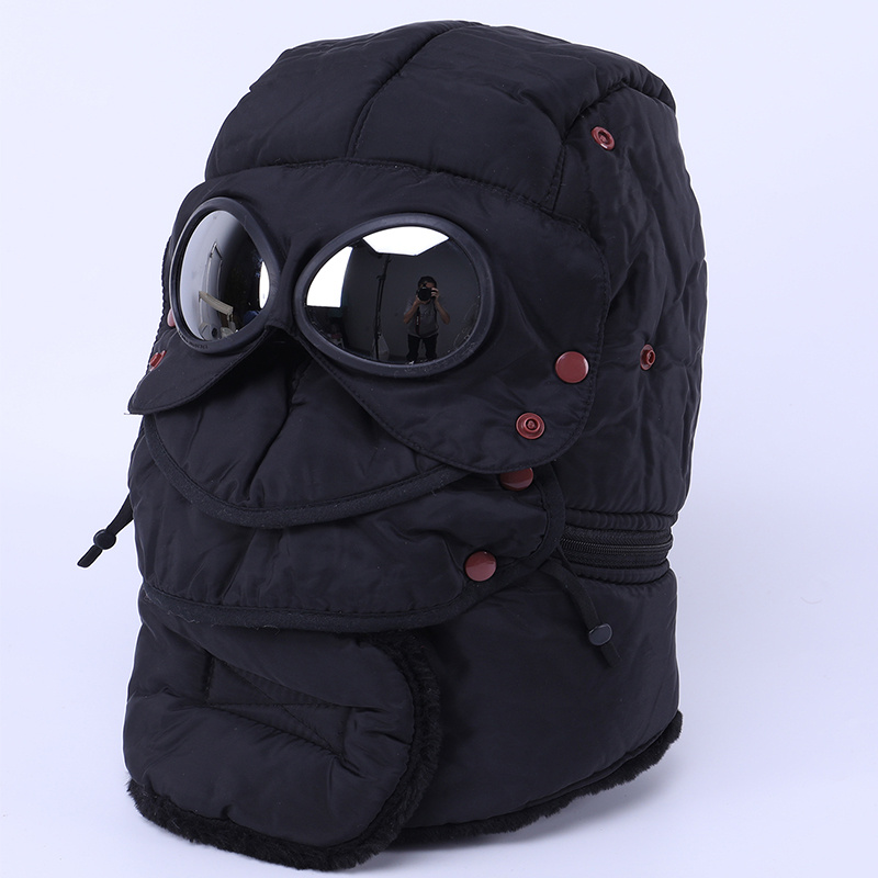 This All-In-One 'Winter Trapper Hat' Features A Mask, Scarf And Sunglasses