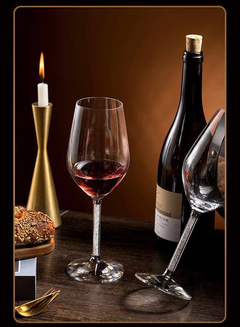 Set Bicchieri Vino Rosso In Confezione Regalo Nozze Lusso - Temu Italy