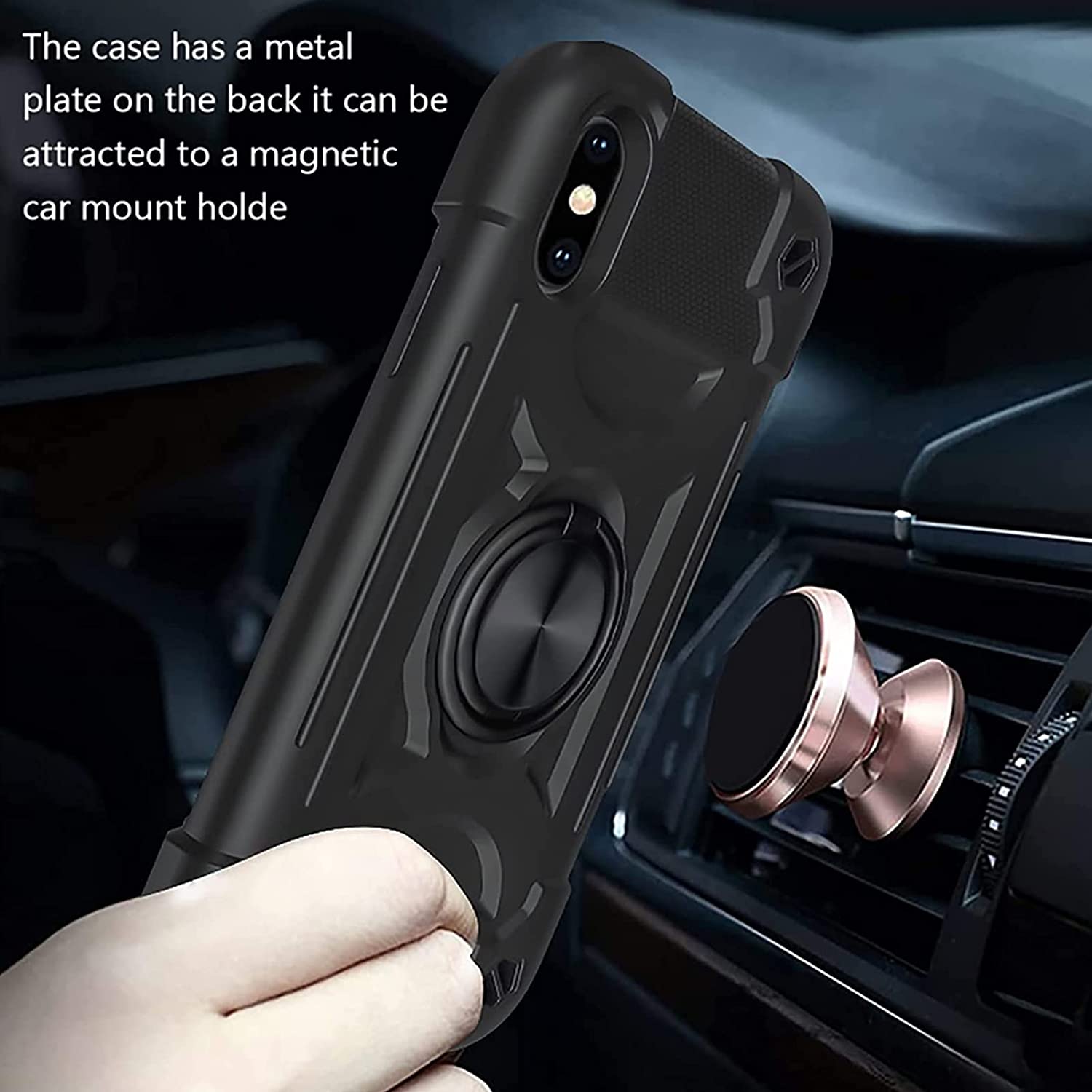 ORIbox Case Compatible with iPhone 11 , Heavy Duty Shockproof Anti-Fall  clear case