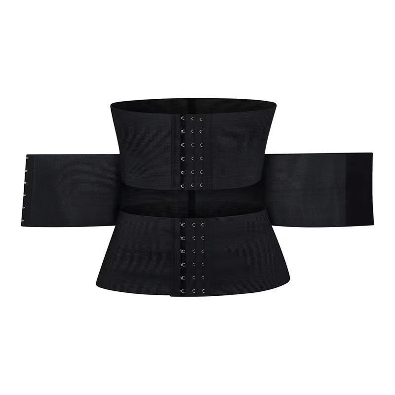 OMBMUT Invisible Waist Trainer for Women Seamless Underbust Corsets Cincher  Adjustable Workout Girdle Hourglass Body Shaper Black at  Women's  Clothing store