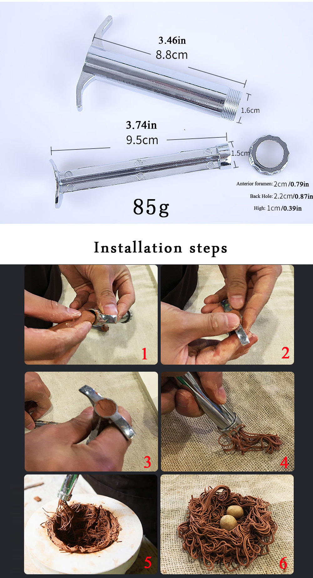 Pottery Tool Squeezing Clay Extruder Gun Squeezing Mud - Temu