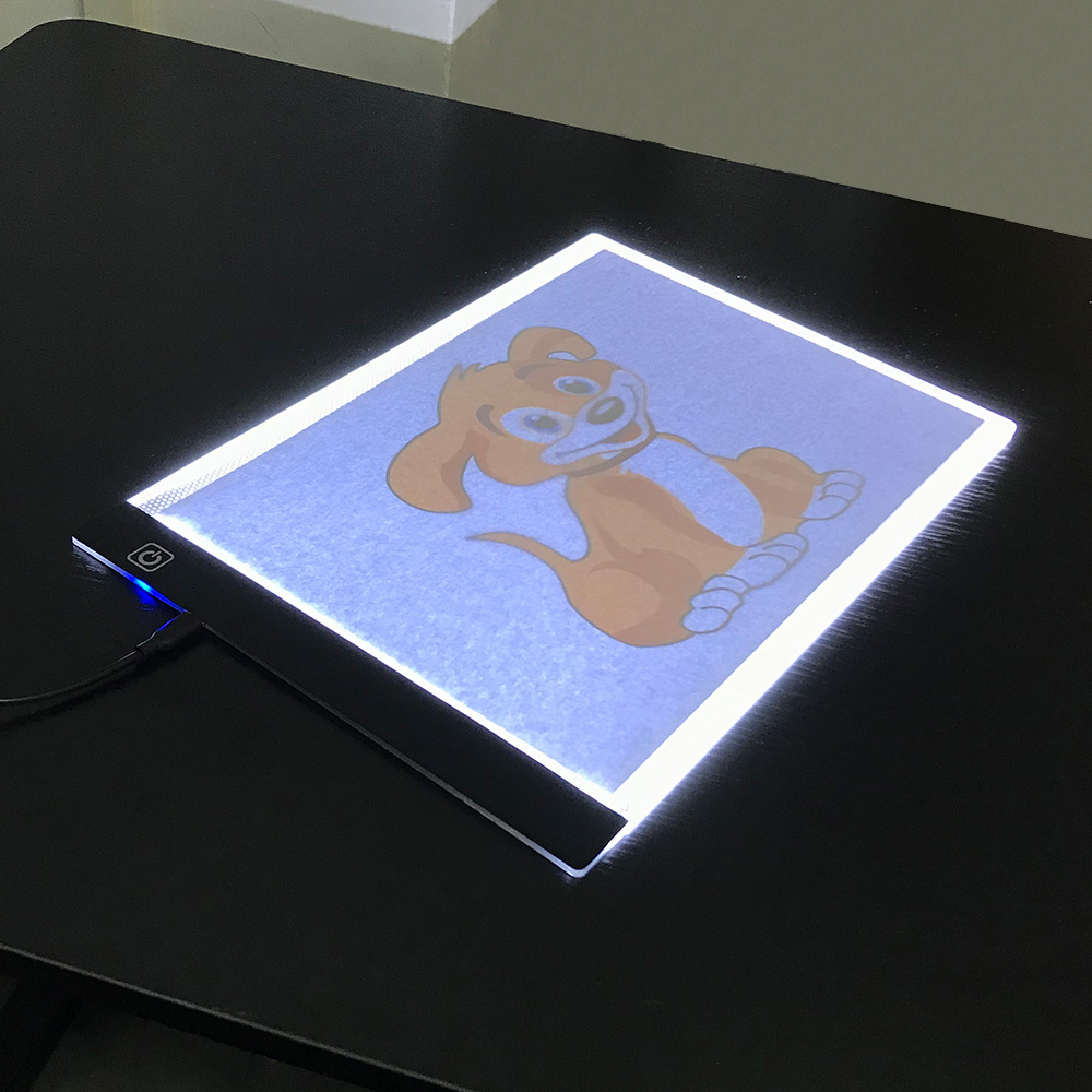 Rechargeable A4 Light Pad with Bag, Innovative Stand and Top Clip, Elice  Wireless Bright Light Tracing Board Portable Artcraft Tracer Box for  Artists