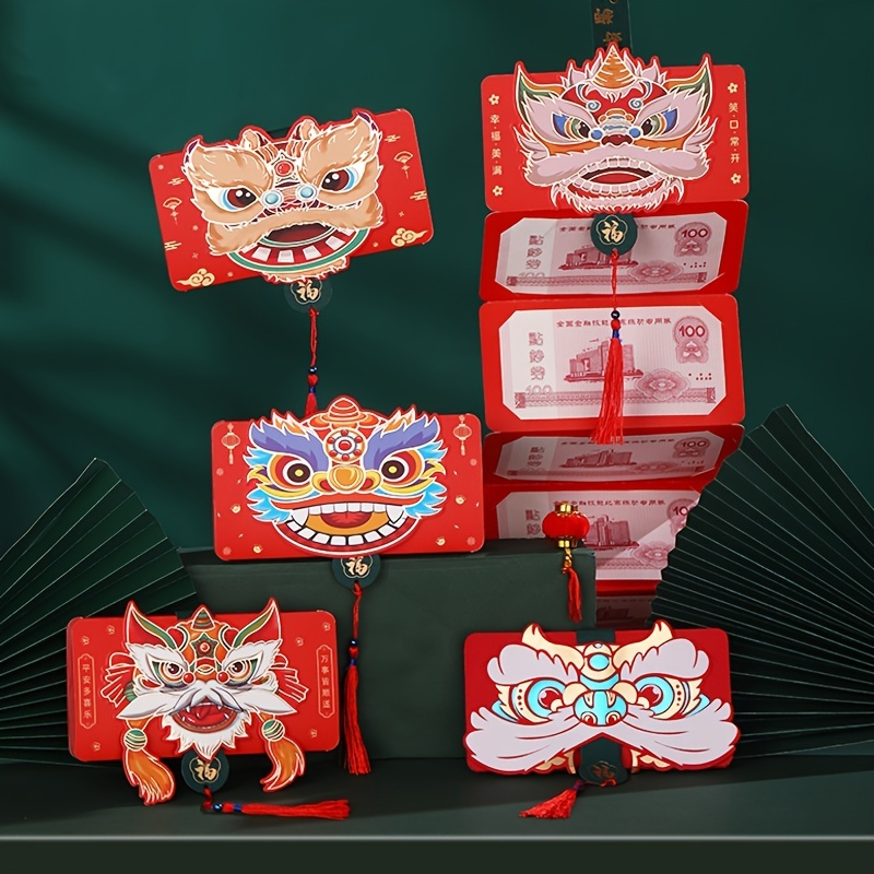 Year of the Rabbit Craft: Mask & Lucky Red Envelope with Coupons BUNDLE