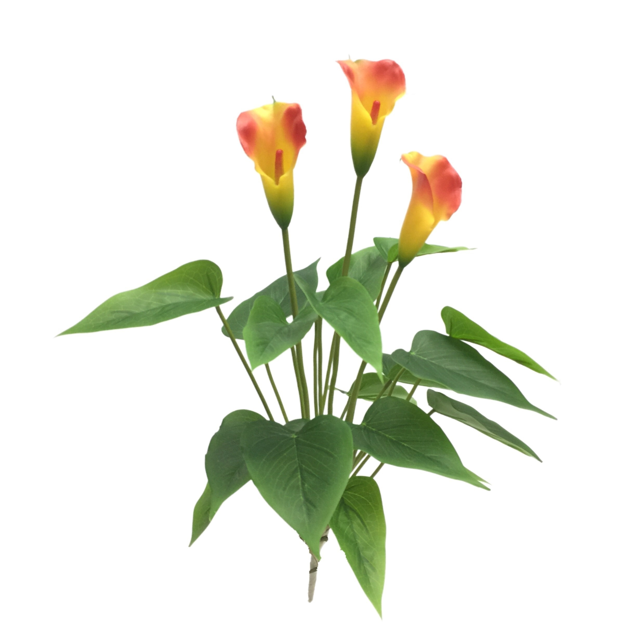 

1pc Artificial Flower Plant, Fake Flowers Greenery Plants For Indoor Outdoor Home Office Bedroom Table Centerpieces Party Decoration 17 Inches Without Pot