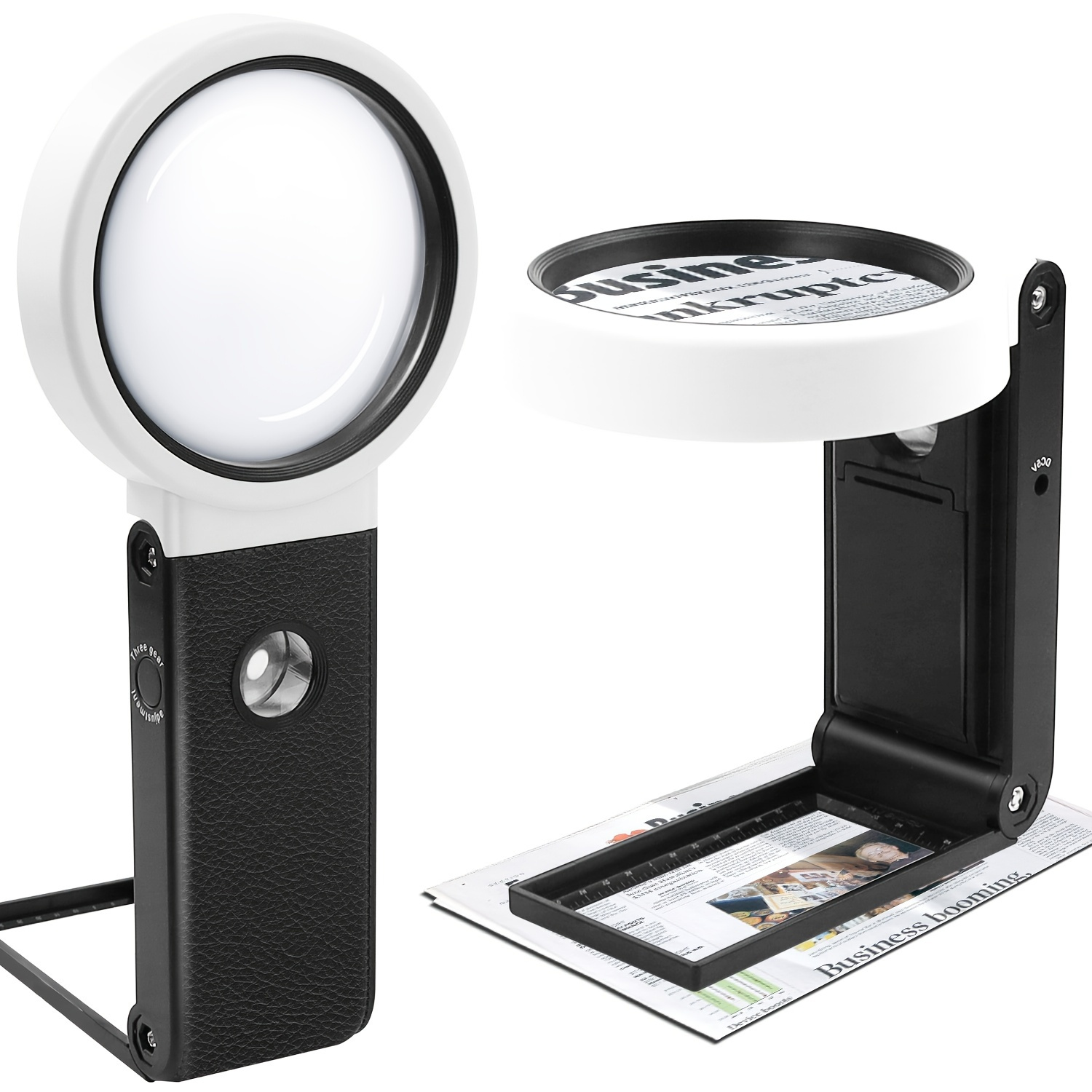 Kiplyki Wholesale 40X Magnifying -Loupe Jewelry Eye Glass Magnifier LED  Light Jewelers -Loop Pocket 