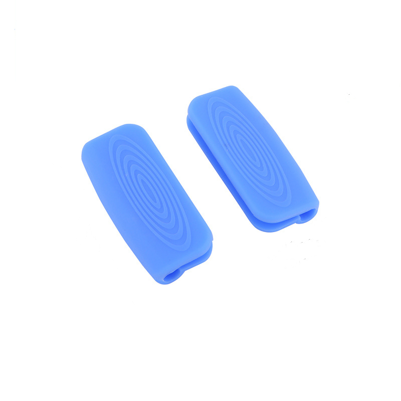 Lot De 4 Paires De Protège-poignées De Casserole En Silicone - Anti-chaud, Antidérapant - 4 Couleurs