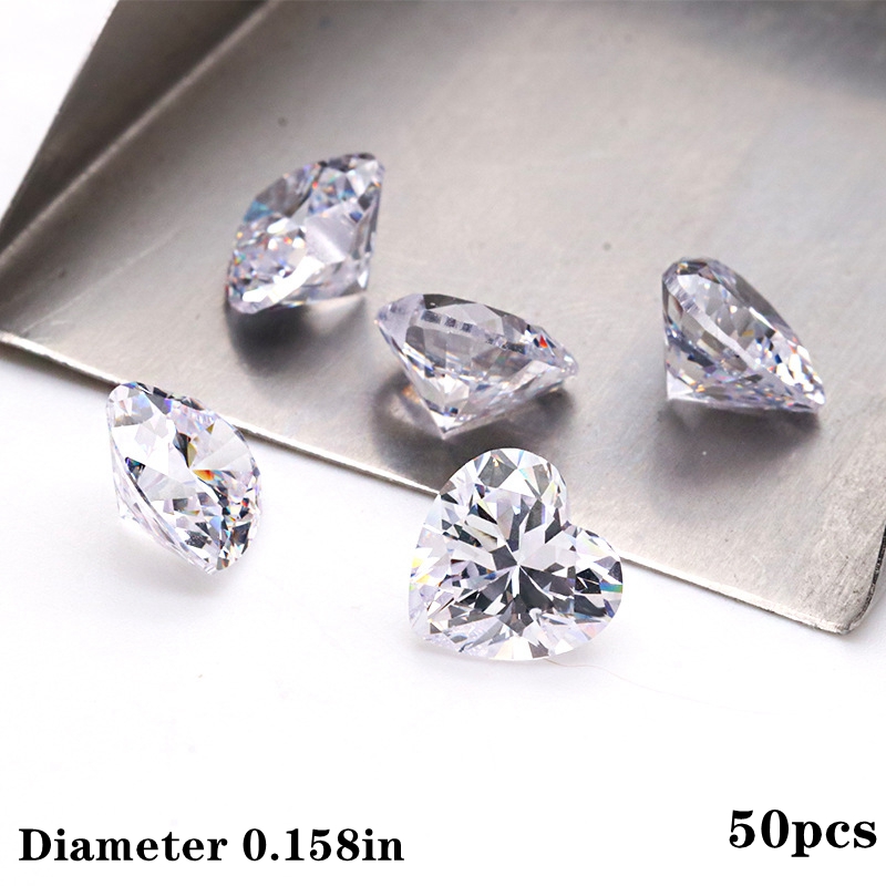 Multicolor 5a Cubic Zirconia Stone Round Shape Brilliant Cut Loose Cz  Stones Synthetic Gems Beads For Jewelry 0.8~12mm Aaaaa - Beads - AliExpress