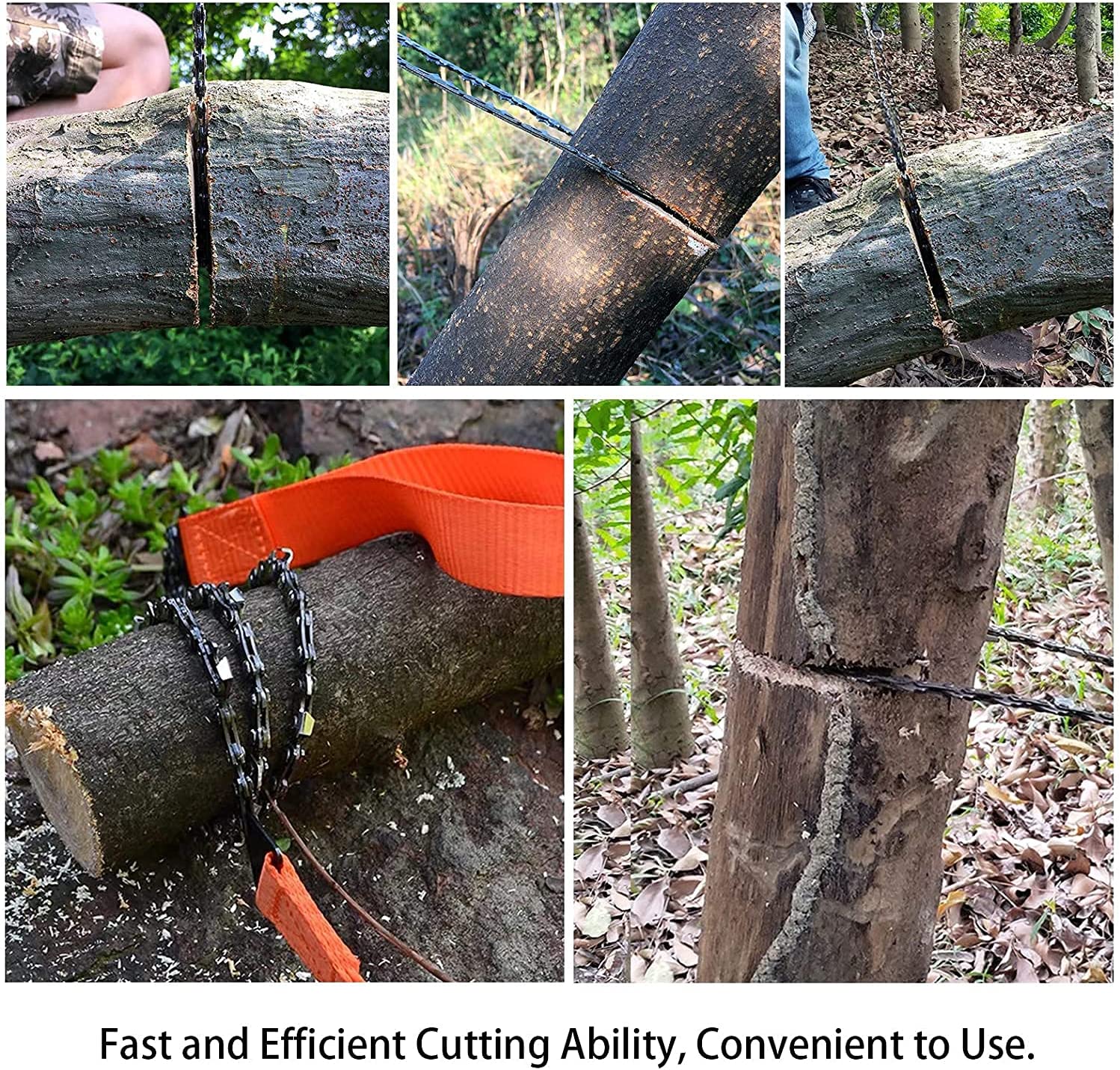 11 Tooth Portable Hand Zipper Saw Outdoor Chain Wire Saw Temu