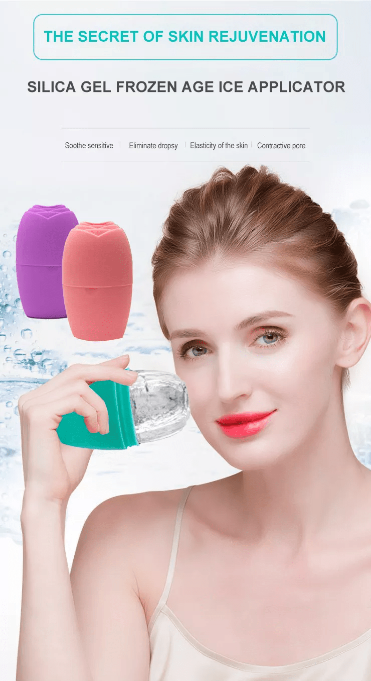 Ice Roller Ice Cube Beauty Facial Roller Reusable Temu