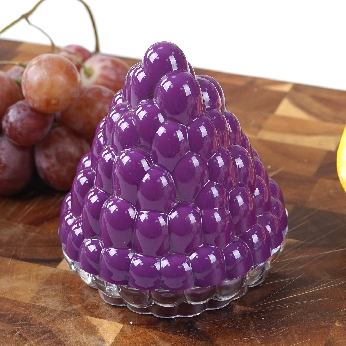 1pc Grape Plastic Storage Box Grape Shaped Food Saver - Temu