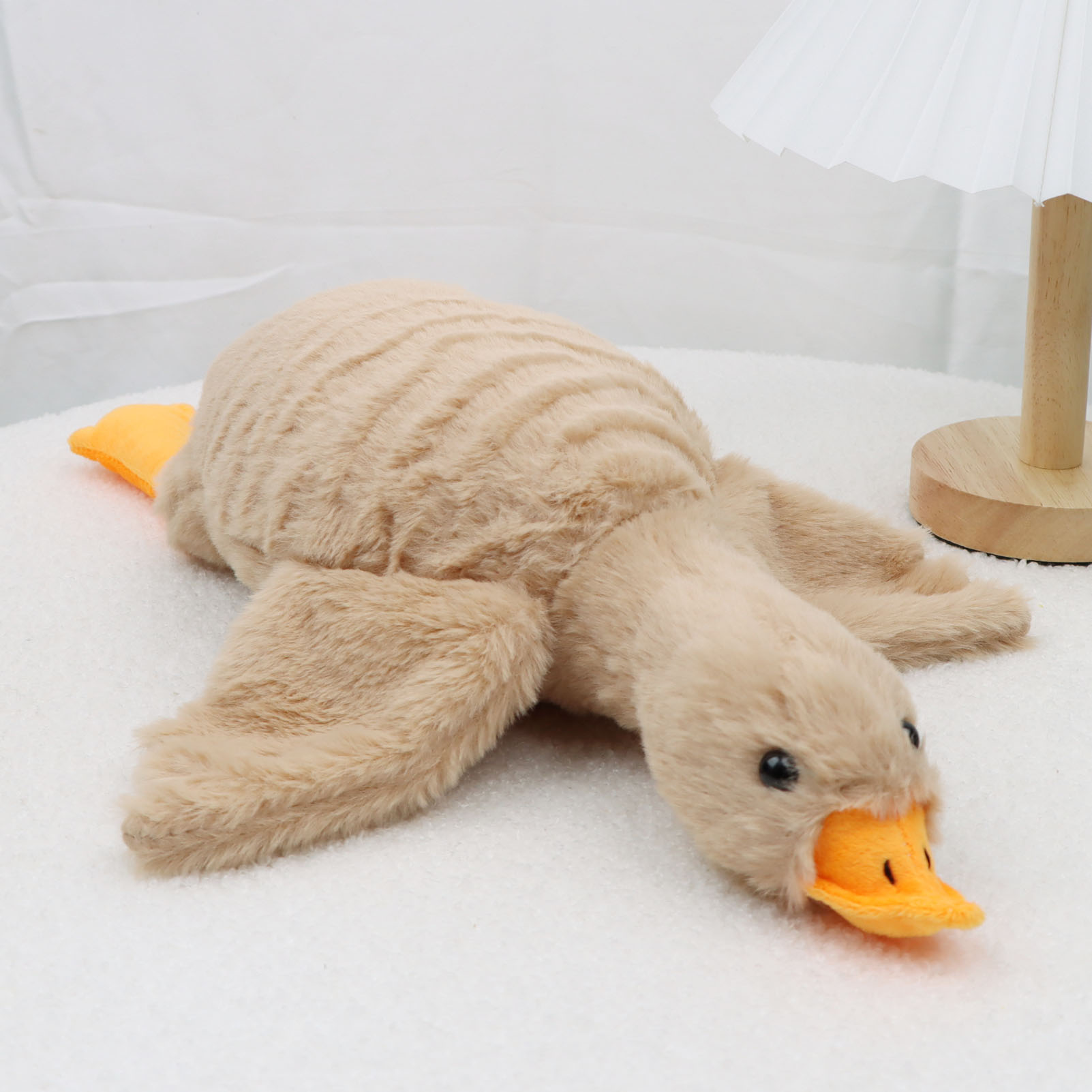 Duck Plush Toys Fluffy Sleep Pillow Cute Animal Stuffed Swan