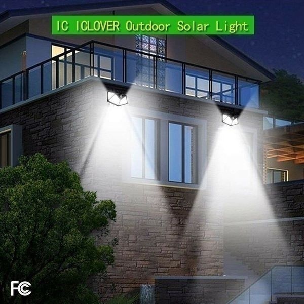 ic iclover solar wall light